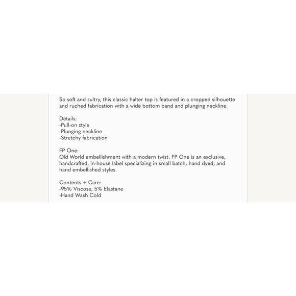 FP One Top Pink Halter In Lilac Combo M - Picture 8 of 11